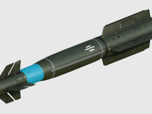 safran aasm hammer missile 3D Model