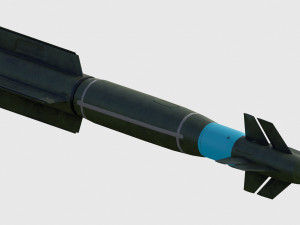 safran aasm hammer missile 3D-Modell