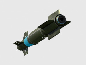 safran aasm hammer missile 3D-Modell