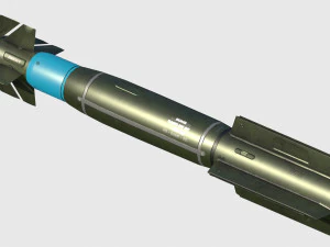 safran aasm hammer missile 3D Model
