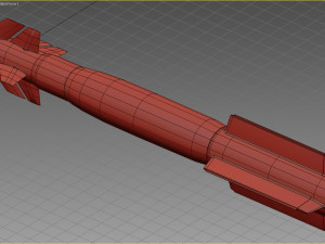 safran aasm hammer missile 3D-Modell