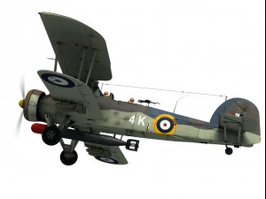 fairey swordfish 3D Model
