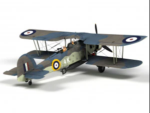 fairey swordfish 3D Model
