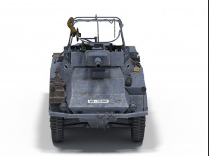 sdkfz 234-3 Model 3D