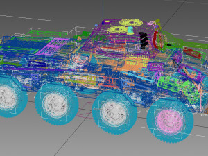 sd kfz 234-2 puma Modelo 3D