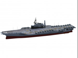 uss midway cv-41 carrier Model 3D