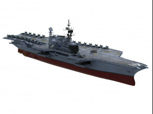 uss midway cv-41 carrier Model 3D