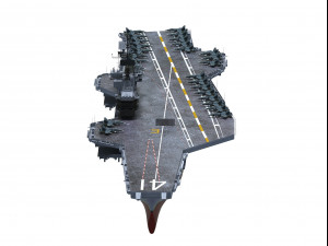 uss midway cv-41 carrier Model 3D