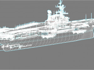 uss midway cv-41 carrier Model 3D