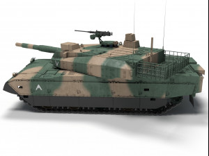 type 10 tank 3D Модель
