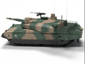 type 10 tank 3D Model