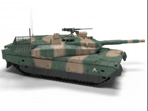 type 10 tank 3D Model