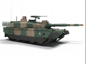 type 10 tank 3D Модель