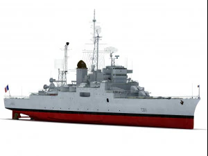 Colbert C611 Cruzador Franc&ecirc;s Modelo 3D