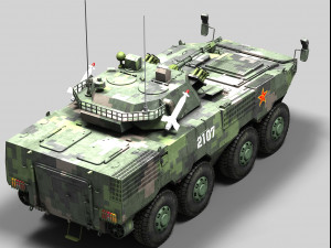 norinco zbl-09 snow leopard 3D-Modell