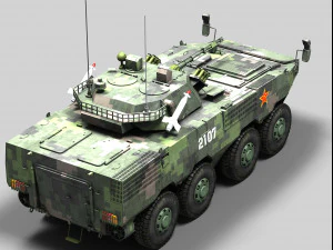 norinco zbl-09 snow leopard 3D Model