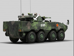 norinco zbl-09 snow leopard 3D-Modell
