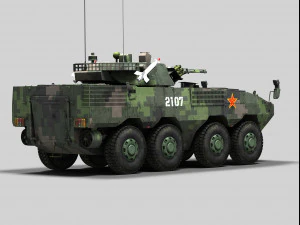 norinco zbl-09 snow leopard 3D Model