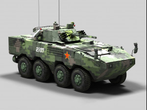 norinco zbl-09 snow leopard 3D-Modell