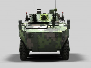 norinco zbl-09 snow leopard 3D Model