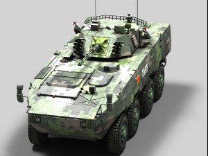 norinco zbl-09 snow leopard 3D-Modell