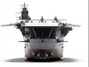 akagi iiww carrier 3D Model