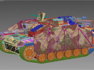 stug iii ausf g Modelo 3D