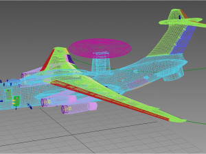 kj-2000 mainring 3D 模型
