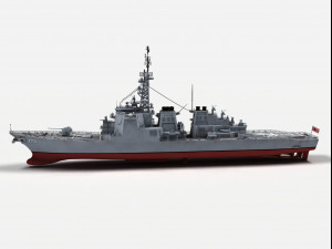 kongo class destroyer 3D Модель