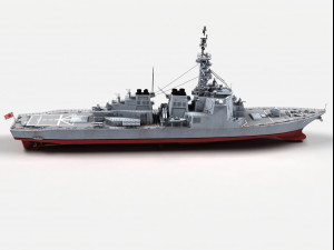 kongo class destroyer 3D Модель