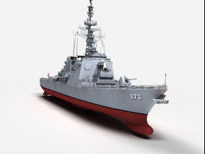 kongo class destroyer 3D Модель