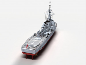 kongo class destroyer 3D Модель