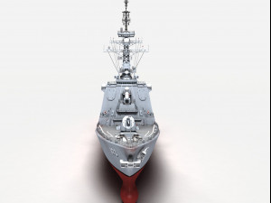 kongo class destroyer 3D Модель