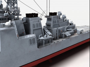 kongo class destroyer 3D Модель