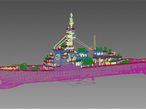 kongo class destroyer 3D Модель