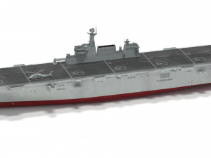 Type 075 yushen class 3D Model