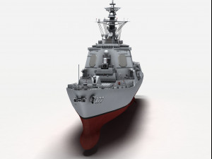atago class destroyer 3D Model
