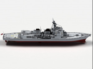 atago class destroyer 3D Model