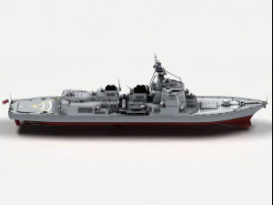 एटागो क्लास विध्वंसक 3D मॉडल