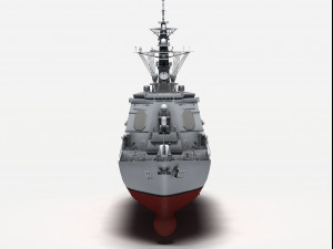 atago class destroyer 3D Model