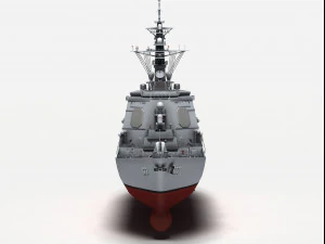 एटागो क्लास विध्वंसक 3D मॉडल