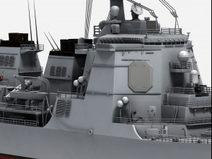 atago class destroyer 3D Model
