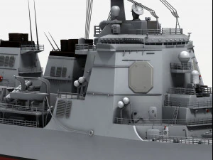 एटागो क्लास विध्वंसक 3D मॉडल