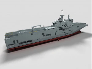 lhd mistral 3D Model