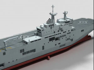 lhd mistral 3D Model