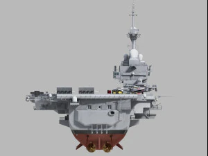 Charles de gaulle r91 carrier 3D Model