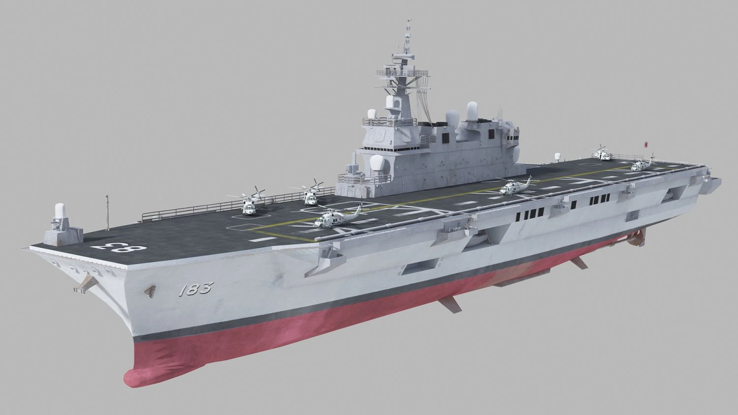 izumo class lpd 3D Model .c4d .max .obj .3ds .fbx .stl .blend 