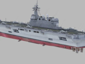 izumo class lpd 3D Model