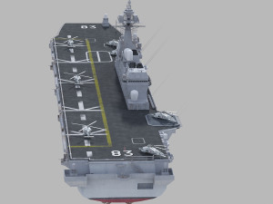 izumo class lpd 3D-Modell