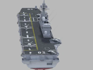 izumo class lpd 3D Model